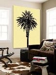 Palm Trees 2000 (Yellow)-Erik Asla-Stretched Canvas