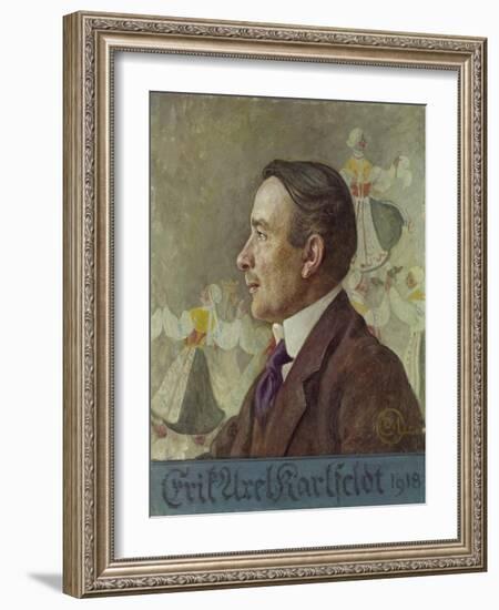 Erik Axel Karlfeldt, 1918-Carl Larsson-Framed Giclee Print