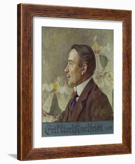 Erik Axel Karlfeldt, 1918-Carl Larsson-Framed Giclee Print