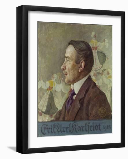 Erik Axel Karlfeldt, 1918-Carl Larsson-Framed Giclee Print