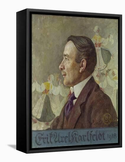 Erik Axel Karlfeldt, 1918-Carl Larsson-Framed Premier Image Canvas