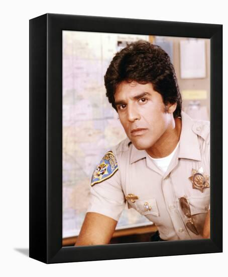 Erik Estrada - CHiPs-null-Framed Stretched Canvas