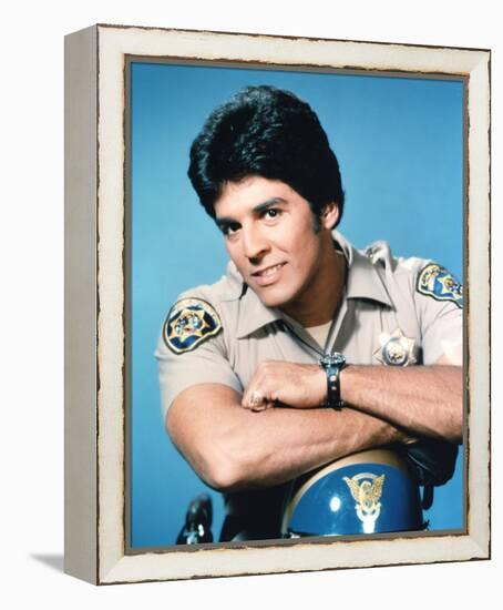 Erik Estrada - CHiPs-null-Framed Stretched Canvas