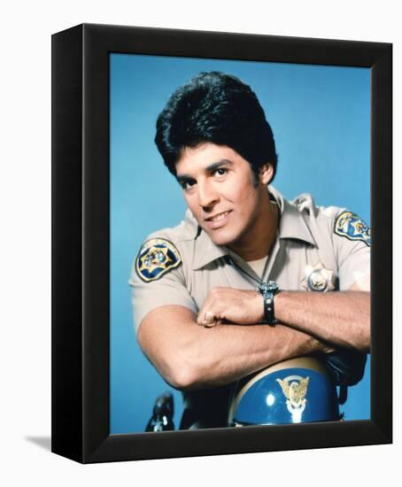 Erik Estrada - CHiPs-null-Framed Stretched Canvas