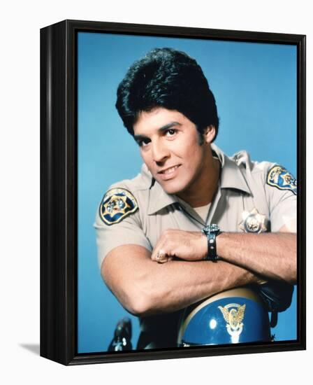 Erik Estrada - CHiPs-null-Framed Stretched Canvas