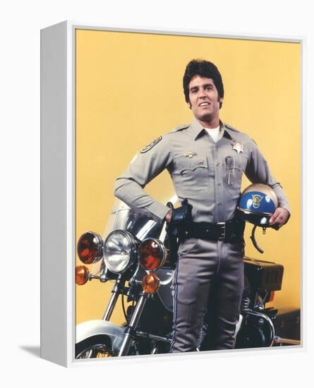 Erik Estrada - CHiPs-null-Framed Stretched Canvas