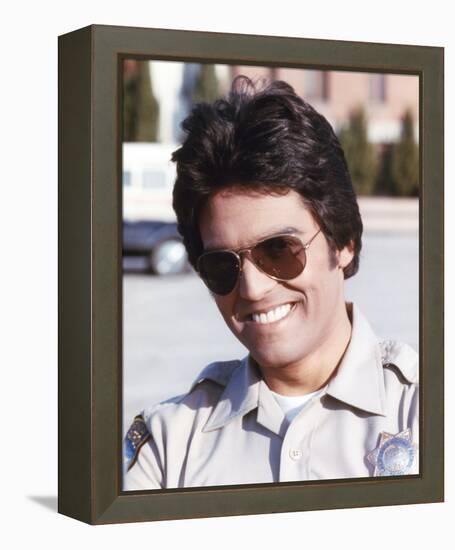 Erik Estrada - CHiPs-null-Framed Stretched Canvas