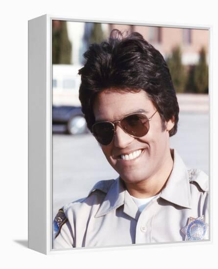 Erik Estrada - CHiPs-null-Framed Stretched Canvas