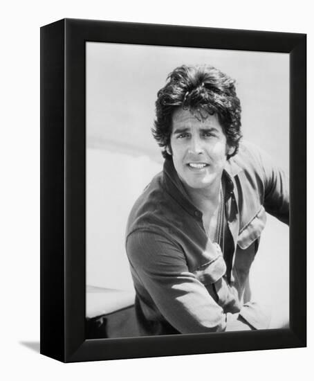 Erik Estrada - CHiPs-null-Framed Stretched Canvas