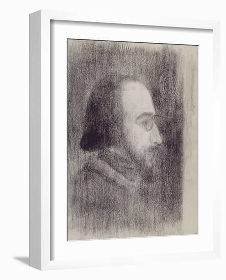 Erik Satie (1866-1925), compositeur-Paul Signac-Framed Giclee Print