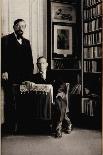 Portrait of Igor Stravinsky and Claude Debussy at the Time of the Diaghilev Ballets 'Jeux' and…-Erik Satie-Framed Giclee Print