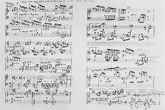 Score-Erik Satie-Giclee Print