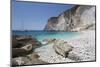 Erimitis beach on west coast, Paxos, Ionian Islands, Greek Islands, Greece, Europe-Stuart Black-Mounted Photographic Print