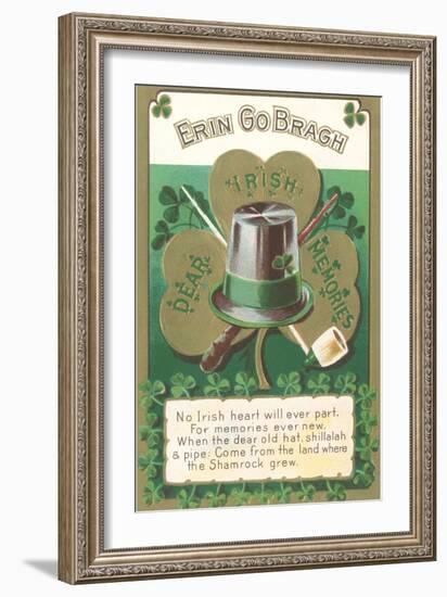 Erin Go Bragh, Dear Irish Memories-null-Framed Art Print