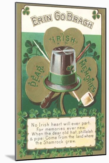 Erin Go Bragh, Dear Irish Memories-null-Mounted Art Print