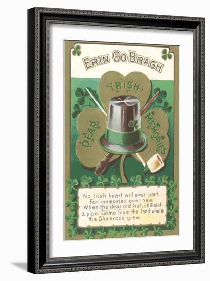 Erin Go Bragh, Dear Irish Memories-null-Framed Art Print