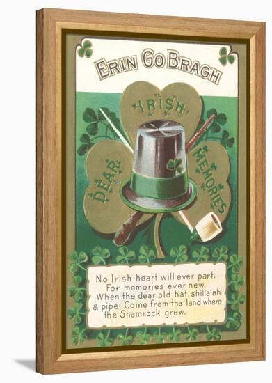 Erin Go Bragh, Dear Irish Memories-null-Framed Stretched Canvas