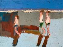 Beach Walkers I-Erin McGee Ferrell-Framed Art Print