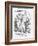 Erin's Little Difficulty, 1865-John Tenniel-Framed Giclee Print