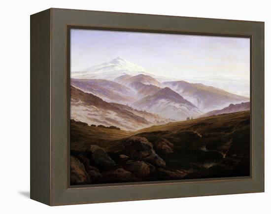 Erinnerungen an Das Riesengebirge, 1835-Caspar David Friedrich-Framed Premier Image Canvas