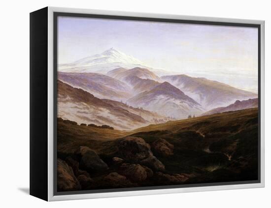 Erinnerungen an Das Riesengebirge, 1835-Caspar David Friedrich-Framed Premier Image Canvas