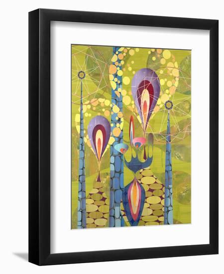 Erioderma-Rex Ray-Framed Art Print