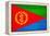 Eritrea Flag Design with Wood Patterning - Flags of the World Series-Philippe Hugonnard-Framed Stretched Canvas