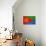 Eritrea Flag Design with Wood Patterning - Flags of the World Series-Philippe Hugonnard-Premium Giclee Print displayed on a wall