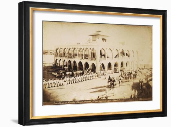 Eritrea, Massawa, Ceremony for Investiture of Kantibai Hassan, Supreme Leader of Hababs-null-Framed Giclee Print