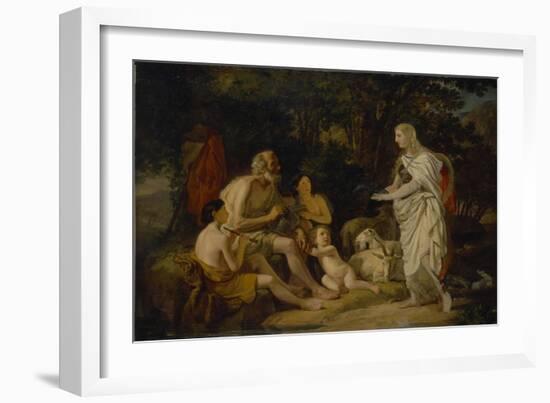 Erminia and the Shepherds, 1824-Karl Pavlovich Briullov-Framed Giclee Print