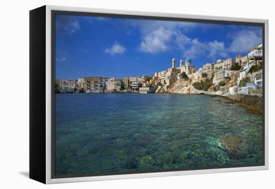 Ermoupoli (Khora), Syros Island, Cyclades, Greek Islands, Greece, Europe-Tuul-Framed Premier Image Canvas