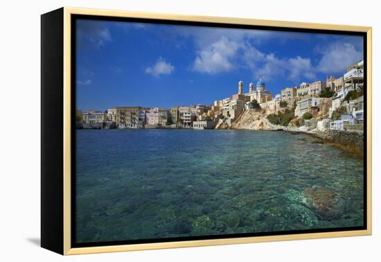 Ermoupoli (Khora), Syros Island, Cyclades, Greek Islands, Greece, Europe-Tuul-Framed Premier Image Canvas