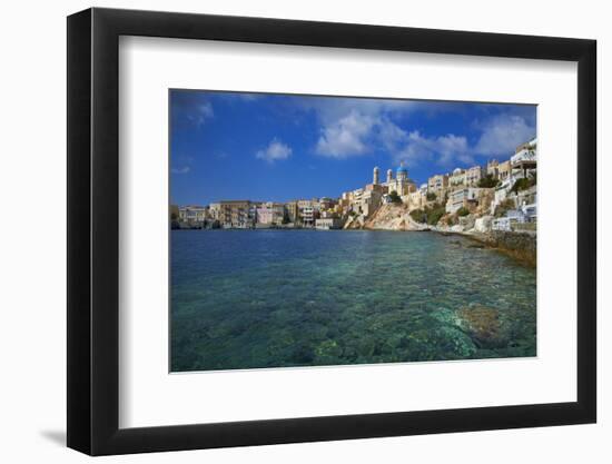 Ermoupoli (Khora), Syros Island, Cyclades, Greek Islands, Greece, Europe-Tuul-Framed Photographic Print