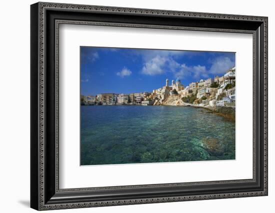 Ermoupoli (Khora), Syros Island, Cyclades, Greek Islands, Greece, Europe-Tuul-Framed Photographic Print