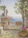 An Italian Balcony-Ernest Arthur Rowe-Framed Giclee Print