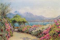 Mrs. Jacobs Garden-Ernest Arthur Rowe-Framed Giclee Print