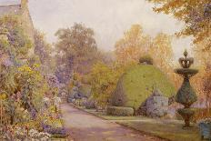 The Gardens at Montacute, Somerset, 1893-Ernest Arthur Rowe-Giclee Print