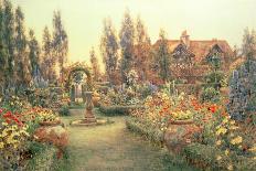 The Gardens at Montacute, Somerset, 1893-Ernest Arthur Rowe-Giclee Print