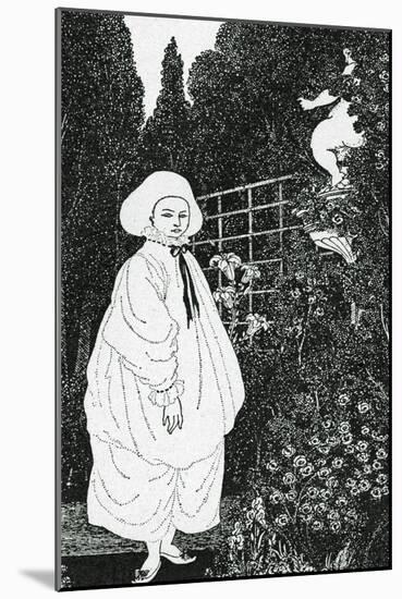 Ernest Dowson - 'The Pierrot of the Minute-Aubrey Beardsley-Mounted Giclee Print