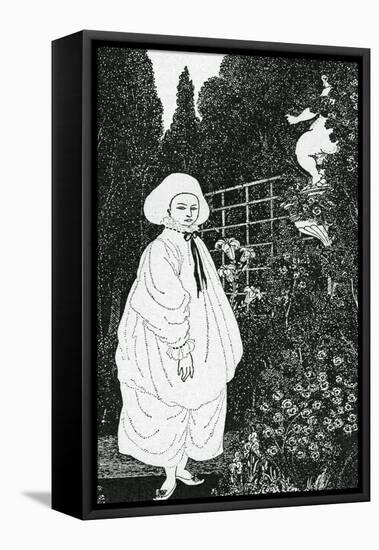 Ernest Dowson - 'The Pierrot of the Minute-Aubrey Beardsley-Framed Premier Image Canvas