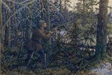 Returning from the Hunting, 1937-Ernest Ernestovich Lissner-Framed Giclee Print