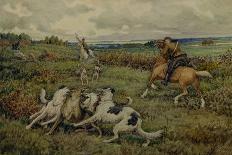 Hunting with Borzois, 1937-Ernest Ernestovich Lissner-Premier Image Canvas