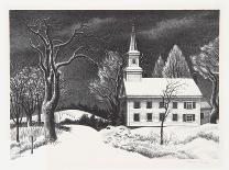 New Snow-Ernest Fiene-Collectable Print