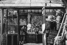 Flower Market at the Madeleine, Paris, 1931-Ernest Flammarion-Giclee Print