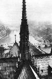 The Spire of Notre Dame Seen from the Towers, Paris, 1931-Ernest Flammarion-Giclee Print