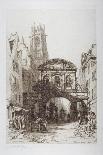 Temple Bar, London, 1877-Ernest George-Framed Giclee Print