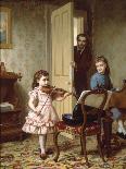 A Rehearsal on the Sly, 1875-Ernest Gustave Girardot-Premier Image Canvas