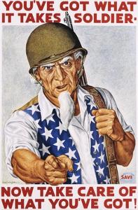 You've Got What it Takes Soldier Poster by Ernest Hamlin Baker