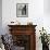 Ernest Hemingway on the Balcony of Bill Davis's Home Near Malaga-Loomis Dean-Framed Premium Photographic Print displayed on a wall