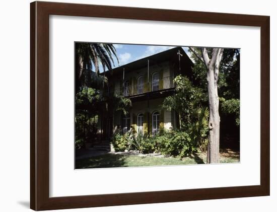 Ernest Hemingway's House, Key West, Florida, USA-null-Framed Giclee Print